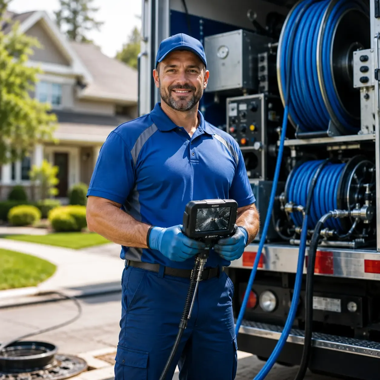 Local outdoor drain cleaning specialists in Bristol, PA